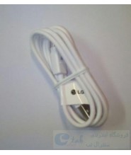 1کابل شارژر اصلی گوشی ال جی LG (میکرو usb) - کیفیت عالی - مشکی و سفید